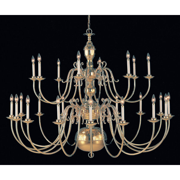 Classic Lighting Hermitage 24 Light Tiered Chandelier Wayfair